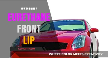 Mastering Urethane Front Lip Painting: A Step-by-Step Guide