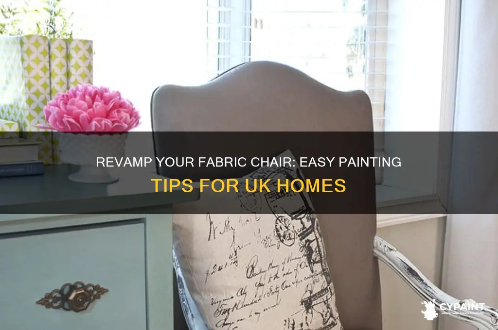 how to paint a fabric chair uk