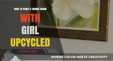 Transform Fabric Chairs: Girl Upcycled Painting Guide