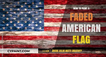 Revive Patriotism: Step-by-Step Guide to Painting a Faded American Flag