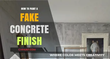 Mastering Faux Concrete: Easy Steps to Paint a Realistic Finish