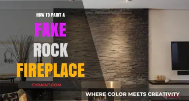 Mastering the Art of Painting a Faux Rock Fireplace