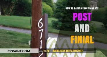 Transforming a Mailbox Post: A Fancy Paint Project