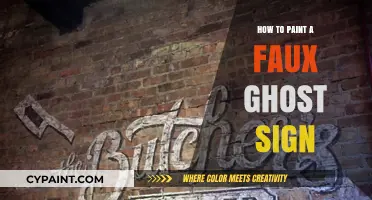 Mastering Faux Ghost Signs: Techniques for Vintage Wall Art Creation