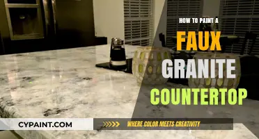 Transform Your Countertops: Easy DIY Faux Granite Painting Guide
