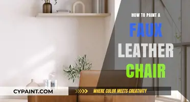 Transform Your Chair: Easy Faux Leather Painting Techniques Revealed
