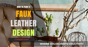 Master Faux Leather Painting: Techniques for Realistic Texture and Style