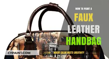 DIY Faux Leather Handbag: Easy Painting Techniques for a Chic Look