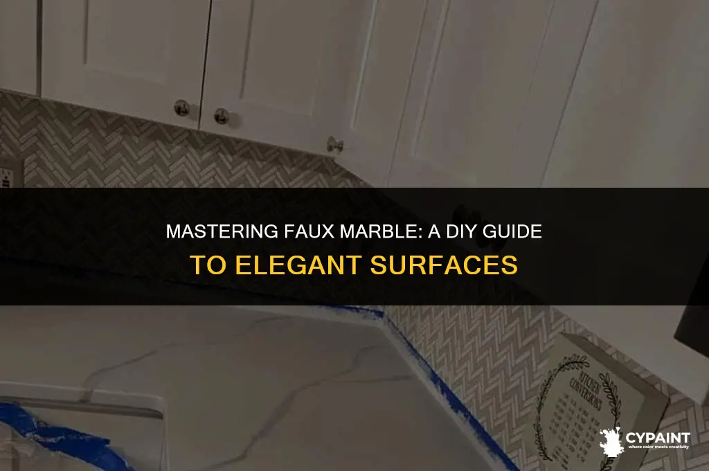 how to paint a faux marble surface how-tos diydiy network