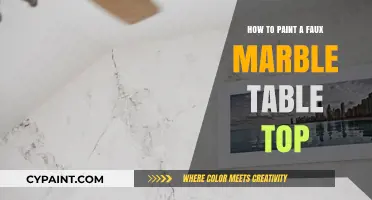 Master Faux Marble: Transform Your Tabletop with Easy Painting Techniques