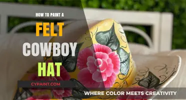 DIY Guide: Painting a Felt Cowboy Hat with Creative Tips