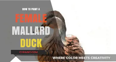 Mastering the Art of Painting a Female Mallard Duck