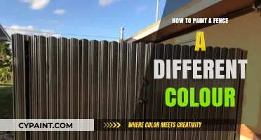 Transform Your Fence: A Step-by-Step Guide to Changing Its Color
