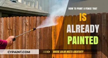 Transform Your Fence: Repaint for a Fresh Look