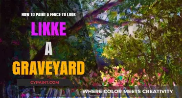 Transform Your Fence: A Spooky Graveyard Makeover Guide