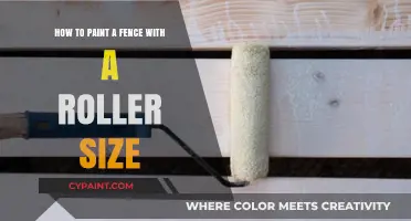 Roller Sizes for Painting Fences: Quick Guide