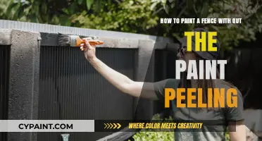 Mastering the Art of Fence Painting: A Peel-Proof Guide