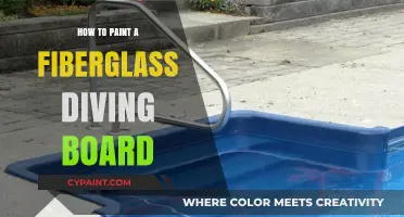 Revive Your Pool: Easy Steps to Paint a Fiberglass Diving Board