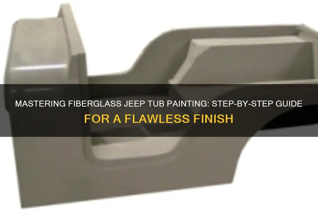 Mastering Fiberglass Jeep Tub Painting: Step-By-Step Guide For A ...