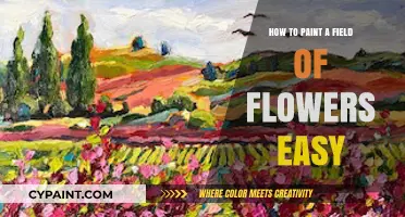 Simple Steps to Paint a Vibrant Field of Flowers Effortlessly