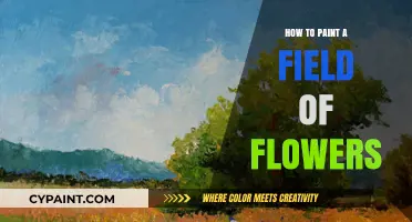 Mastering the Art of Painting a Vibrant Field of Flowers