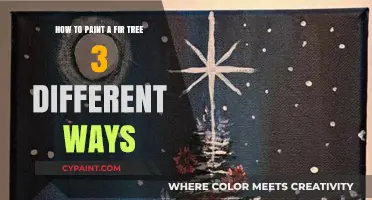 Mastering Fir Trees: Three Painting Techniques