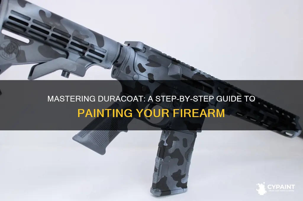how to paint a firearm with duracoat