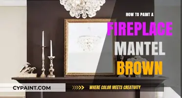 Transform Your Fireplace: Easy Steps to Paint Mantel Brown