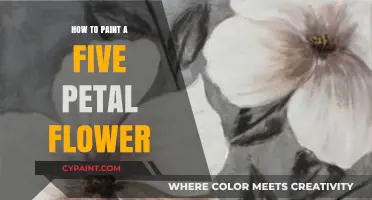 Mastering the Art of Painting a Five-Petal Flower Step-by-Step