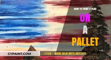 Creative Pallet Art: Step-by-Step Guide to Painting a Flag