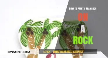Creative Rock Art: Painting a Vibrant Flamingo Step-by-Step Guide