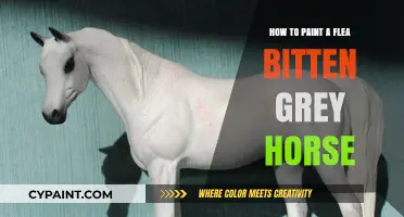 Mastering the Art of Painting a Flea-Bitten Grey Horse