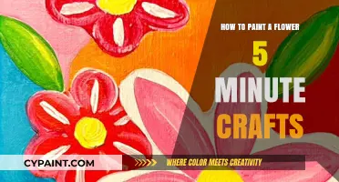 Quick Flower Painting Tips: 5-Minute Craft Ideas for Beginners