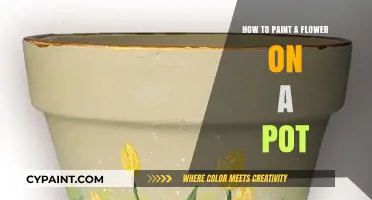 Creative Steps to Paint a Vibrant Flower on Your Pot