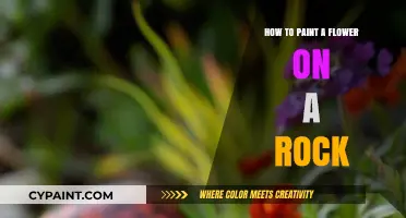 Creative Rock Painting: Step-by-Step Guide to Painting a Flower