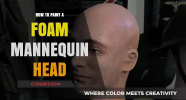 Mastering the Art of Painting a Foam Mannequin Head