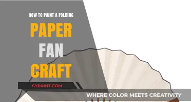Creative Folding Fan Craft: Easy Painting Techniques for Beginners