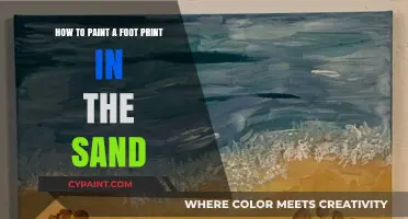Creating Lifelike Footprints in the Sand: A Painting Guide