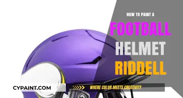 Step-by-Step Guide to Custom Painting Your Riddell Football Helmet