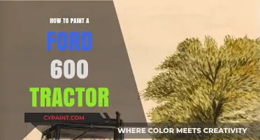 Revive Your Ford 600 Tractor: A Step-by-Step Painting Guide