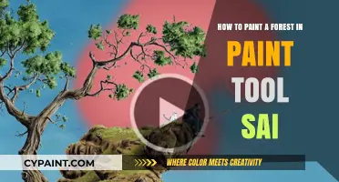 Painting a Forest in Paint Tool Sai: A Beginner's Guide