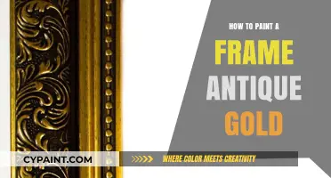 Mastering Antique Gold: Techniques to Paint a Frame Like a Pro
