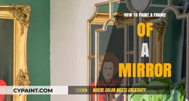 Easy Steps to Paint Your Mirror Frame Like a Pro