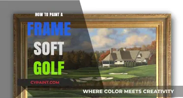 Mastering Soft Golf Frame Painting: Techniques for a Professional Finish