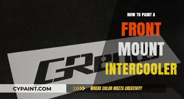 DIY Guide: Painting Your Front Mount Intercooler for Style and Performance
