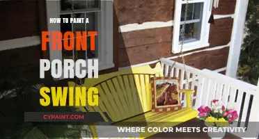 Revamp Your Porch: A Step-by-Step Guide to Painting a Swing