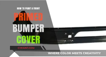Mastering the Art of Painting a Primed Front Bumper Cover