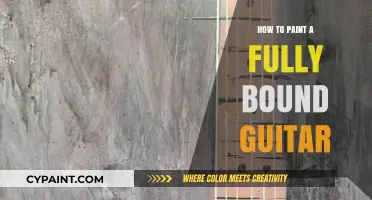 Mastering the Art of Painting a Fully Bound Guitar