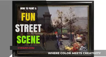 Vibrant Street Art: Easy Steps to Paint a Lively Urban Scene