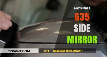 DIY Guide: Painting Your G35 Side Mirror Like a Pro